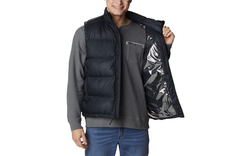 Columbia Men's Marquam Peak Fusion Vest, Black, Small at