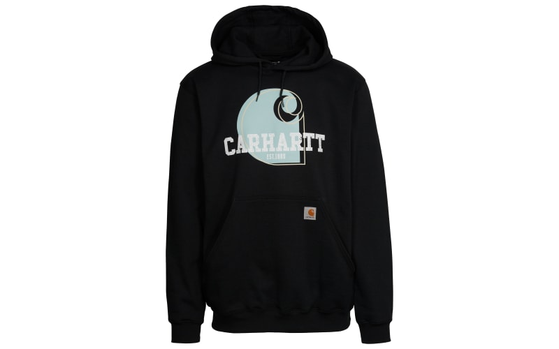 Carhartt Loose-Fit Midweight Logo Graphic Long-Sleeve Hoodie for