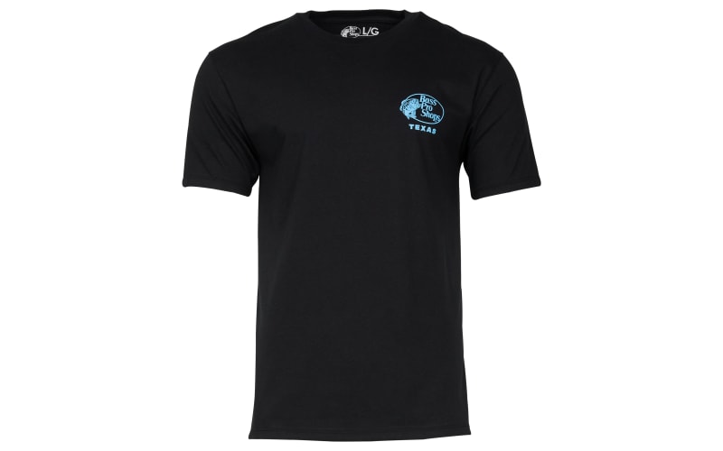 Bass Pro Shops Texas Big Inn Short-Sleeve T-Shirt for Men - Black - XL