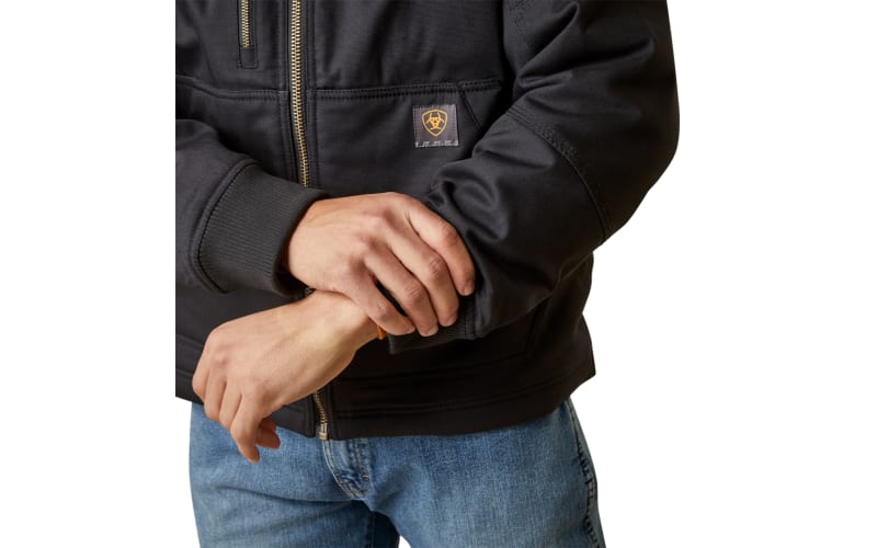 Ariat Rebar Stretch Canvas Bomber Jacket for Men Bass Pro Shops