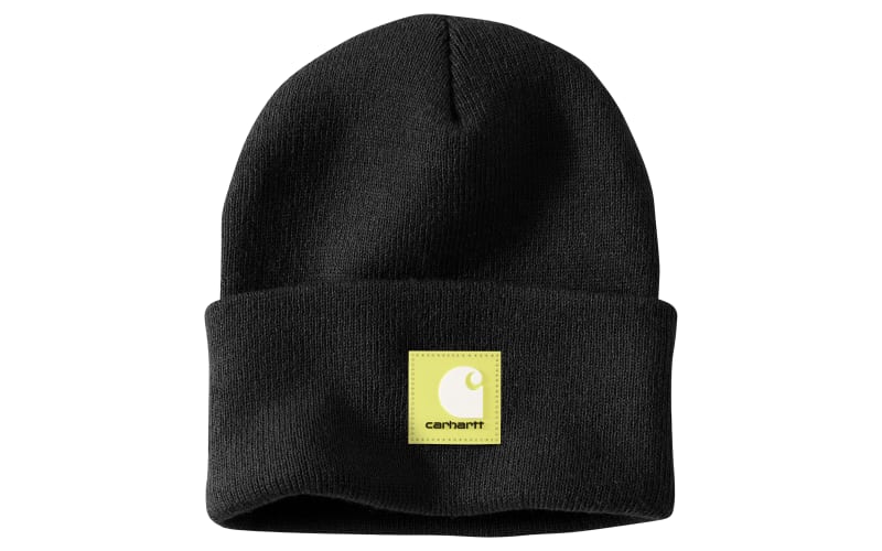 (取寄) カーハート ニット ラバー パッチ ビーニー Carhartt Knit Rubber Patch Beanie Heather Gray Carhartt Knit Rubber Patch Beanie | Mack's Prairie Wings