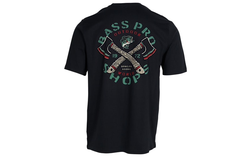 Bass Pro Shops Crossed Axes Short-Sleeve T-Shirt for Men | Bass