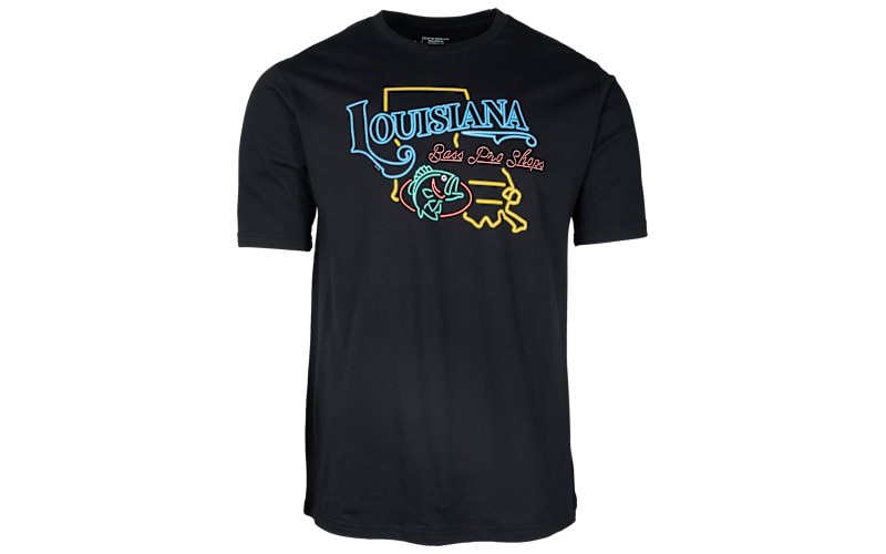 Bass Pro Shops Neon Louisiana Short-Sleeve T-Shirt for Men | Bass