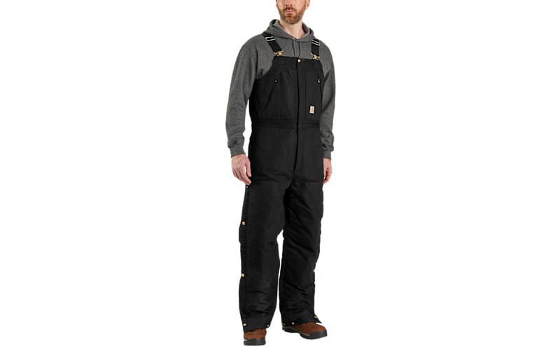 Carhartt Firm Duck Extreme-Warmth Loose-Fit Insulated Bib Overalls