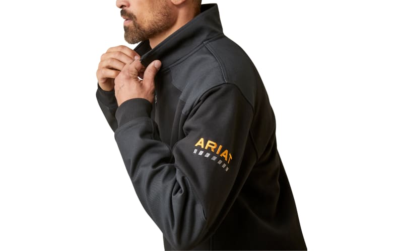 Sous maillot technique 1/4 zip femme Ariat Rebar Gridwork