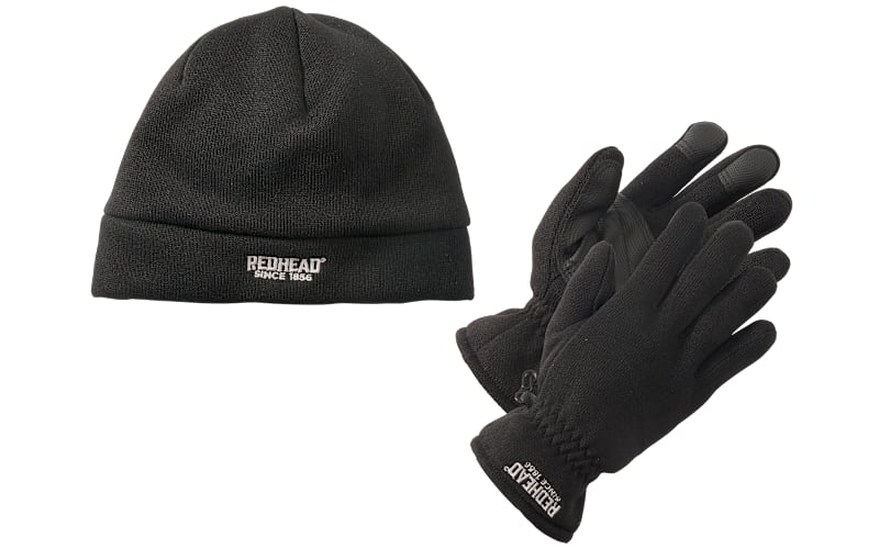 D&Y Black Speckled Thick Knit Beanie Hat & Gloves Set D&Y | Accessories | Dy Black Speckled Thick Knit Beanie Hat  main image 4