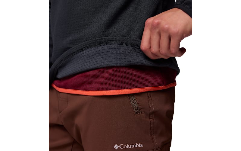 Columbia Essential Hike Grid Half-Zip Long-Sleeve Jacket | Cabela's
