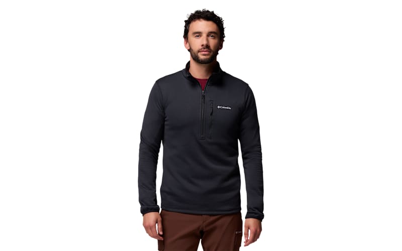 Columbia Essential Hike Grid Half-Zip Long-Sleeve Jacket for Men