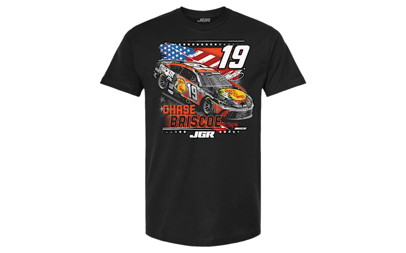 NASCAR Chase Briscoe Patriotic Short-Sleeve T-Shirt for Men | Bass 