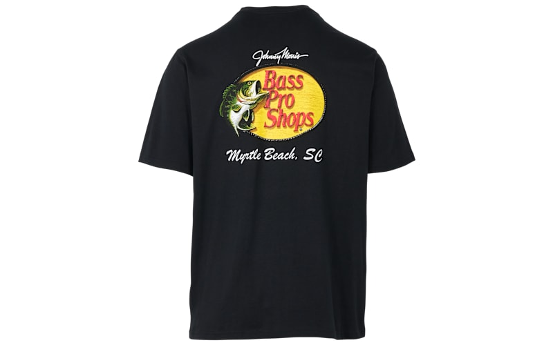 Bass Pro Shops Myrtle Beach Woodcut Logo Short-Sleeve T-Shirt for