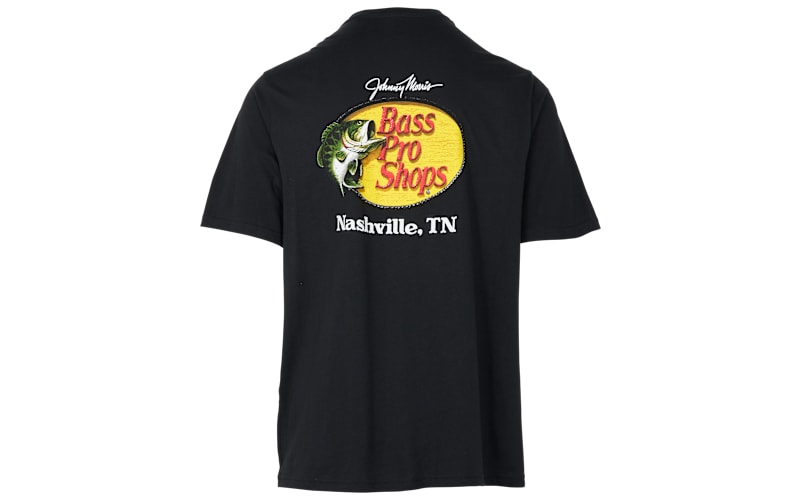 Bass Pro Shops Nashville Woodcut Logo Short-Sleeve T-Shirt for Men