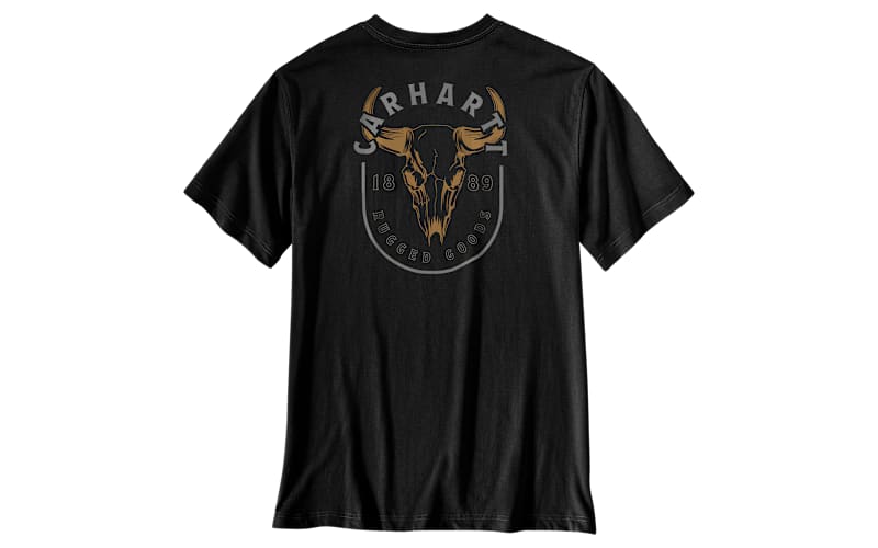 Carhartt Irvine Relaxed-Fit Skull Graphic Short-Sleeve T-Shirt