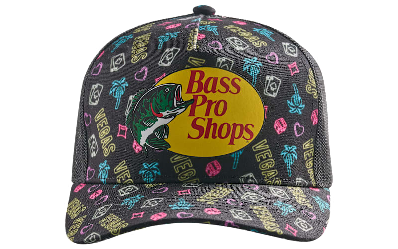 Bass Pro Shops Neon Vegas Print Snapback Cap | Cabela's