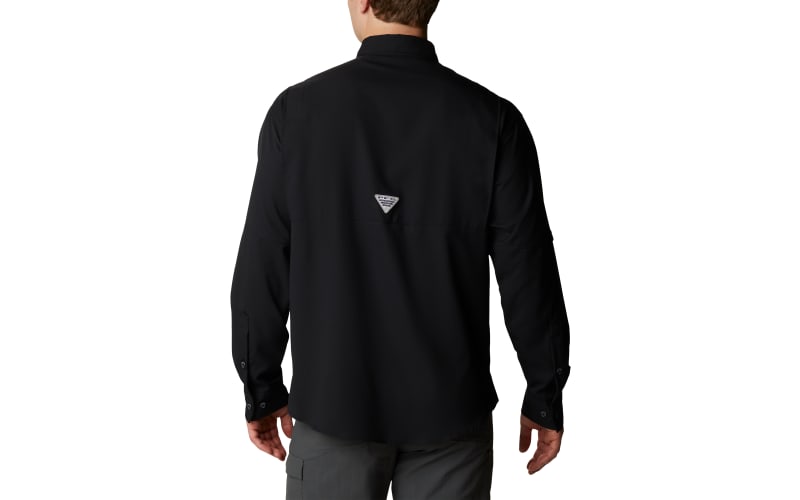 Columbia Men's PFG Tamiami II Long Sleeve Shirt - Black - XL