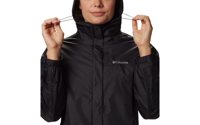 Columbia Women's Arcadia II Waterproof Rain Jacket - Black