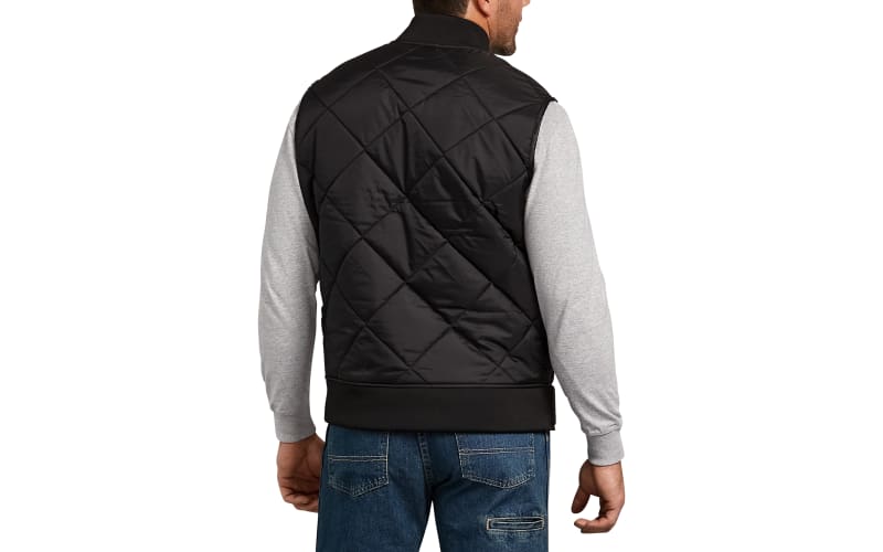 Dickies men's diamond quilted nylon vest store