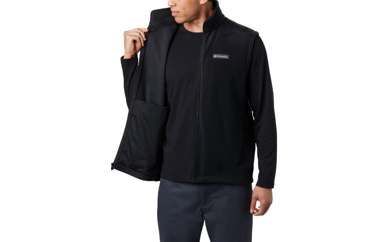 Mens black columbia vest cheap