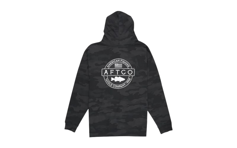 AFTCO Bass Patch Long-Sleeve Hoodie for Men