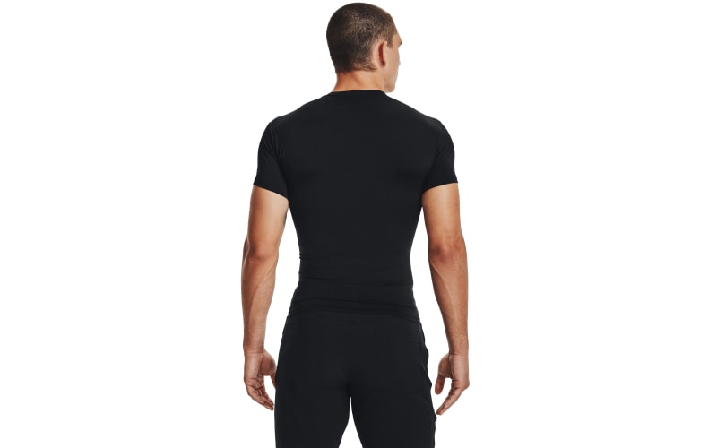 Under Armour Men's Black Tactical HeatGear Compression Short Sleeve T