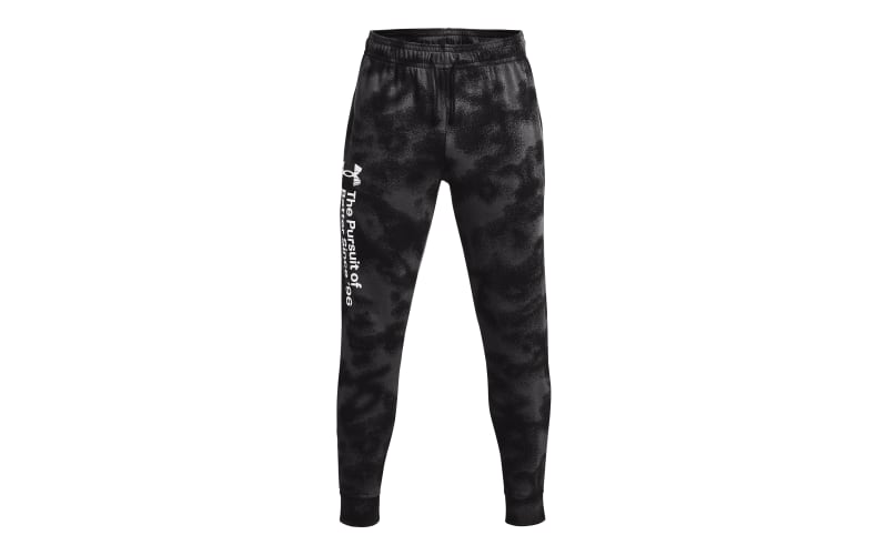  Under Armour Mens Rival Terry Joggers, (001) Black