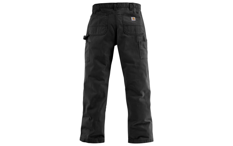 Carhartt Washed Duck Work Dungaree - Black-40x36