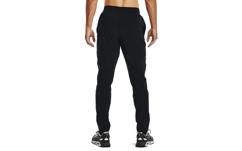 XL) Under Armour ColdGear Stretch Waist Bottoms Black Womens Track