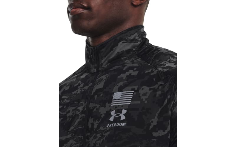Under Armour Freedom Tech Half-Zip Long-Sleeve Pullover for Men