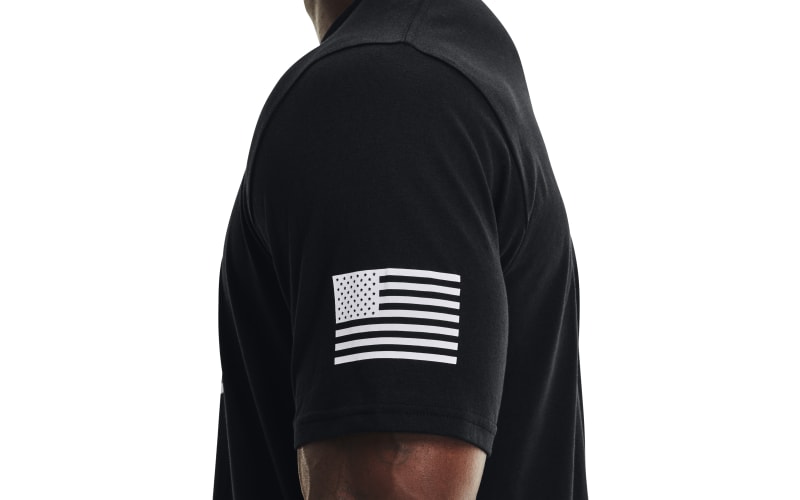 Under Armour Men's UA Freedom Logo T-Shirt, Black - Small
