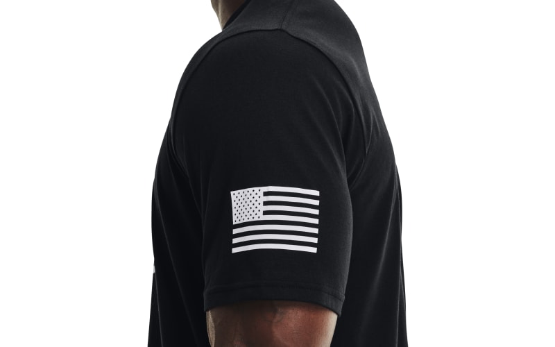 Under Armour Freedom Logo Boys Flag Shirt