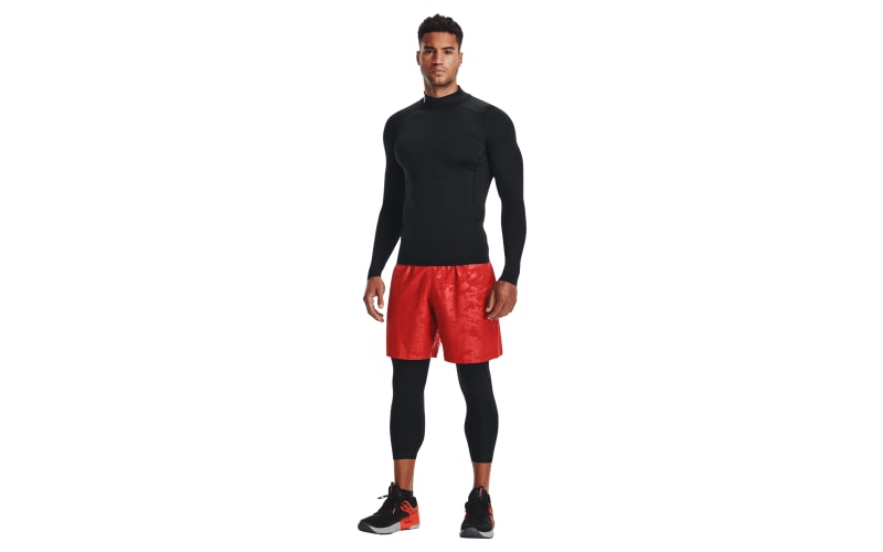 Under Armour HeatGear Mock-Neck Long-Sleeve Shirt for Men