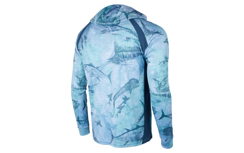 Pelagic VaporTek Open Seas Hooded Long-Sleeve Shirt for Men