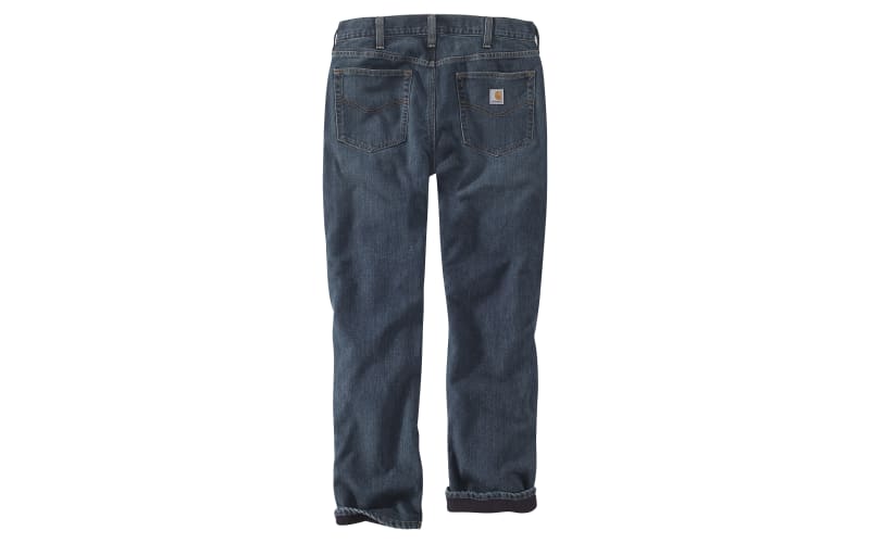 Carhartt Relaxed-Fit Holter Fleece-Lined Jeans for Men