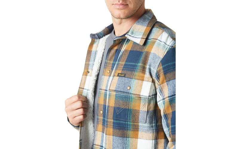 Wrangler Flannel Shirt Jacket