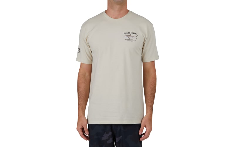 Salty Crew - Cotton T-Shirt - Off Road Premium S/S Tee Black For Men - Size S
