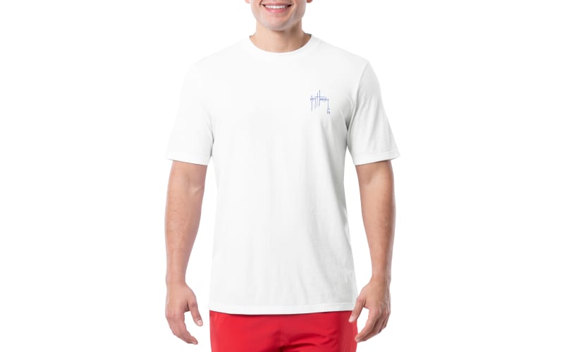 Guy Harvey | Men's Go Offshore Short Sleeve T-Shirt, Large