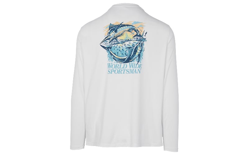 World Wide Sportsman Leaping Swordfish Long-Sleeve T-Shirt | Bass