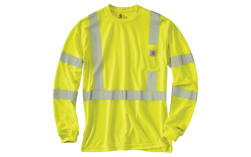 Carhartt Force Class 3 High-Visibility Long-Sleeve T-Shirt for Men