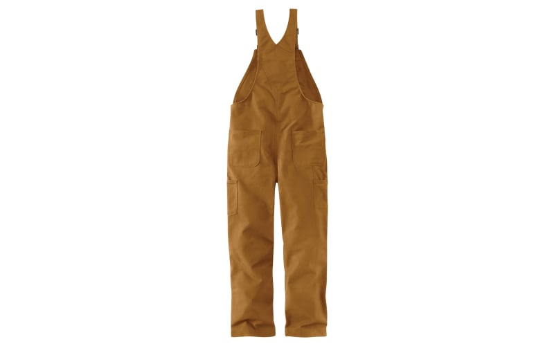 Carhartt Flame Resistant Quilt Lined Duck Bib Overalls for Men