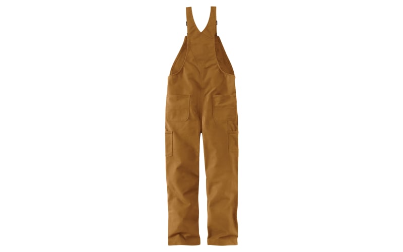 Carhartt Flame-Resistant Quilt-Lined Duck Bib Overalls for Men