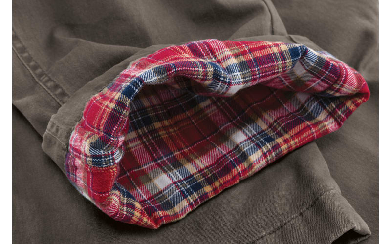 Flannel-Lined Cargo Pants for Men 