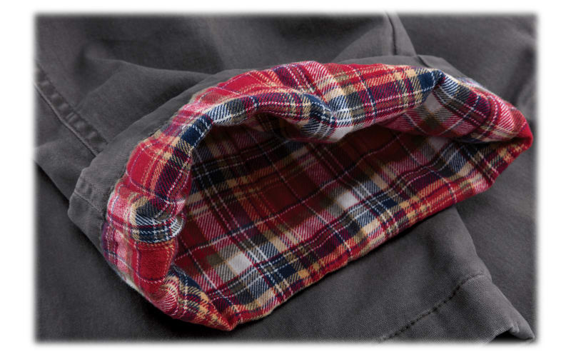 Pro Men Flannel-Lined Fit Flex Bass Pants RedHead for Shops Cargo | Fulton