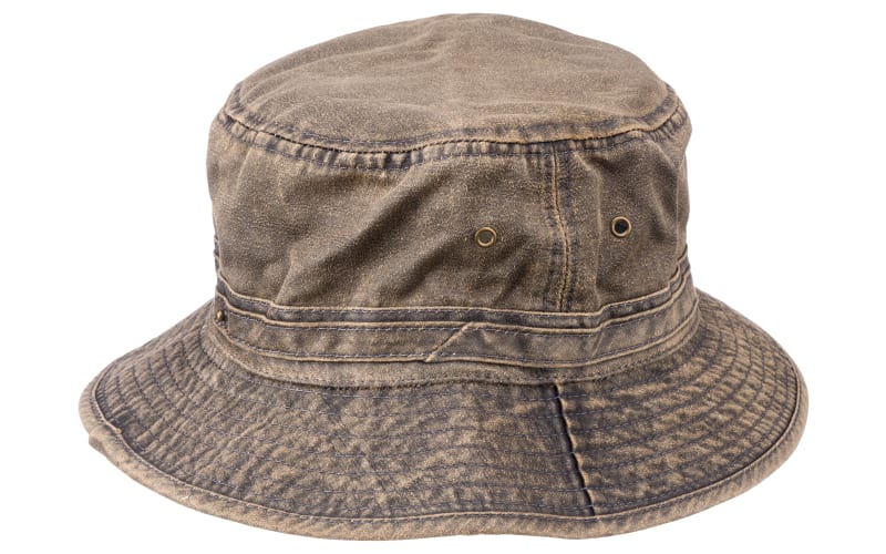 Weathered Cotton Bucket Hat