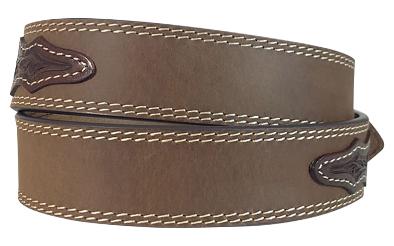 RedHead Ranch Tooled Double-Stitch Belt