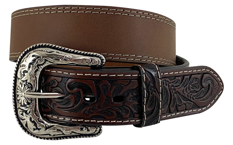 【タグあり】25AW Double Buckel Leather Belt Double Prong Full Grain Veg Tan Leather Belt | Gaucho Ninja