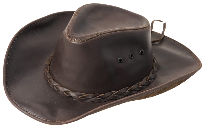 American Hat Makers Shapable Leather Western Hat for Men | Cabela's