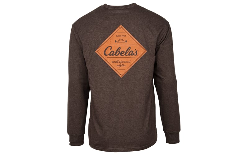 Cabela's Diamond Logo Long-Sleeve T-Shirt for Men | Cabela's