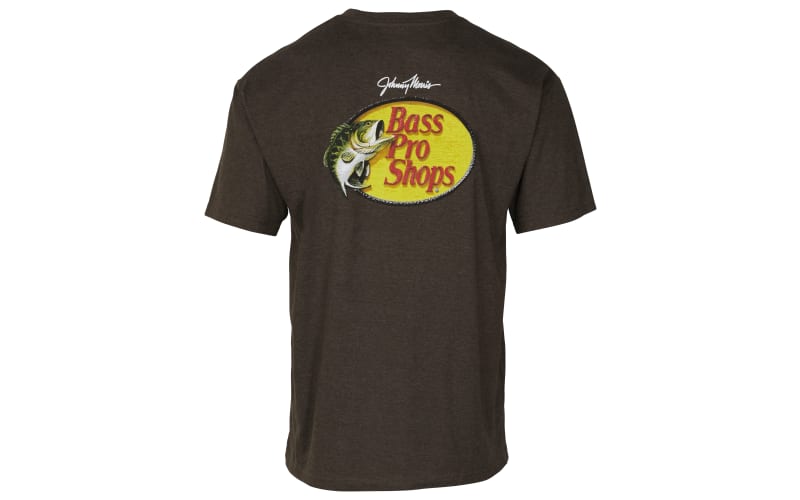 Bass Pro Shops Johnny Morris Woodcut Logo Short-Sleeve T-Shirt for
