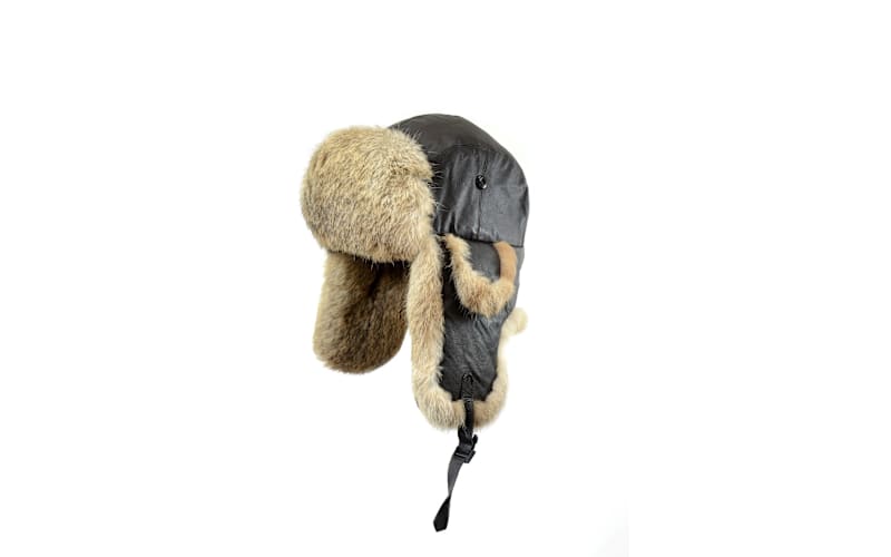 Crown Cap NAPA Leather Aviator Hat with Rabbit Trim | Cabela's