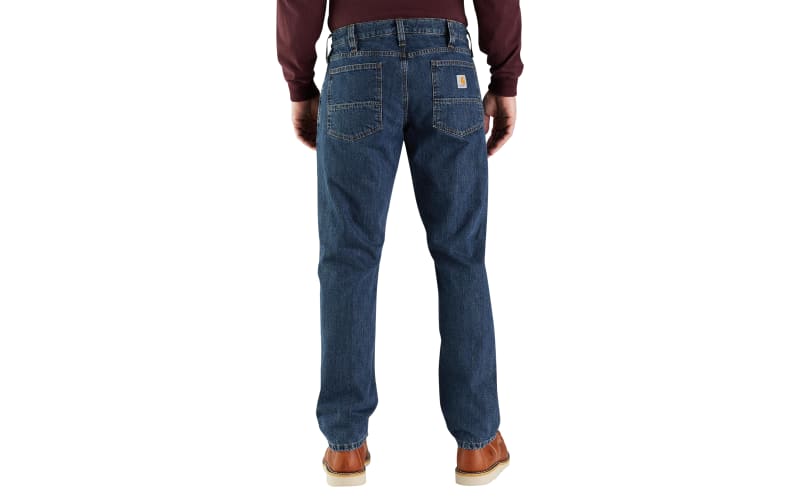 Carhartt Relaxed Fit Straight Leg Lined Jeans for Men Cabela s