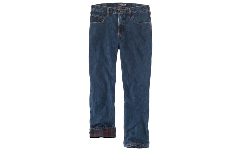 Carhartt Relaxed-Fit Straight-Leg Lined Jeans for Men